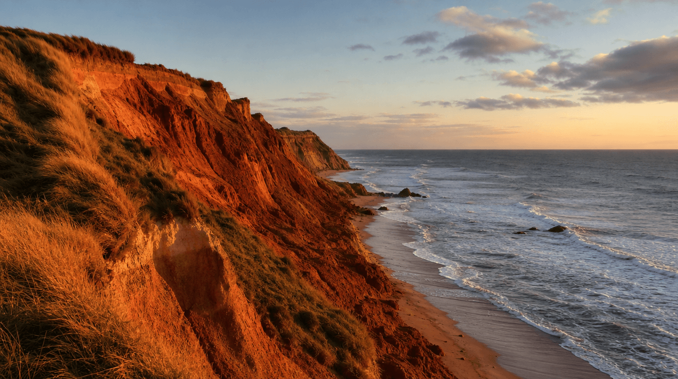 Rotes Kliff auf Sylt